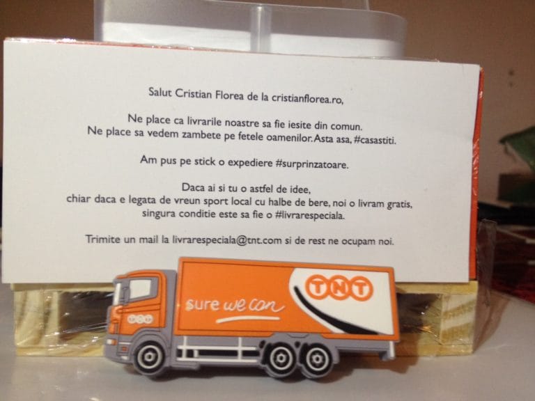 Oamenii de la TNT Express nu-s normali, partea a II-a. Tot în senzul bun zic. :)) 6 | Cristian Florea