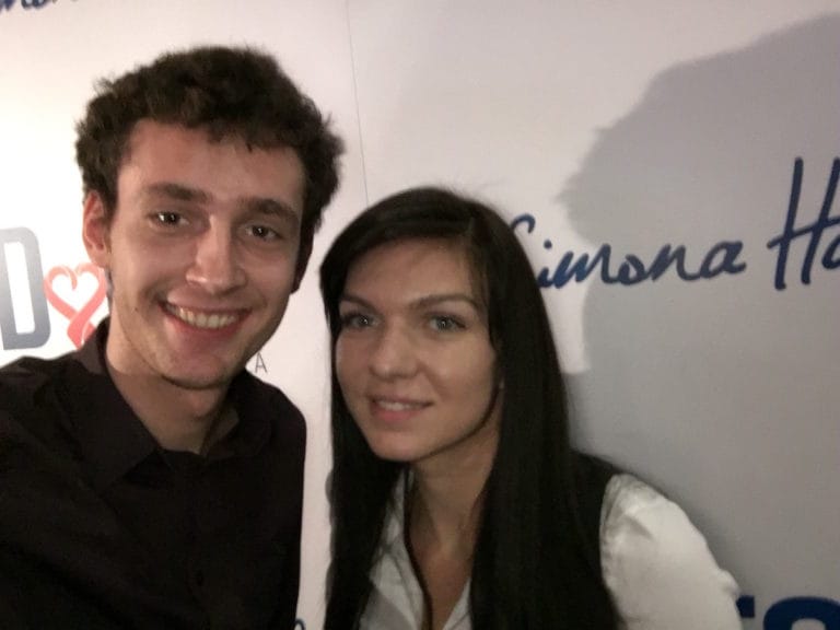 De ce am făcut azi un selfie cu Simona Halep 26 | Cristian Florea