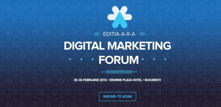 La Digital Marketing Forum se dă ora exactă în marketingul digital. Încă se mai fac înscrieri. :D 23 | Cristian Florea