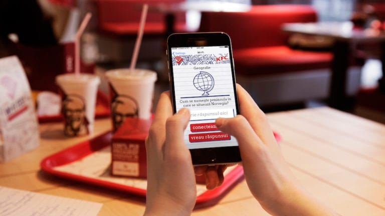 KFC wireless test