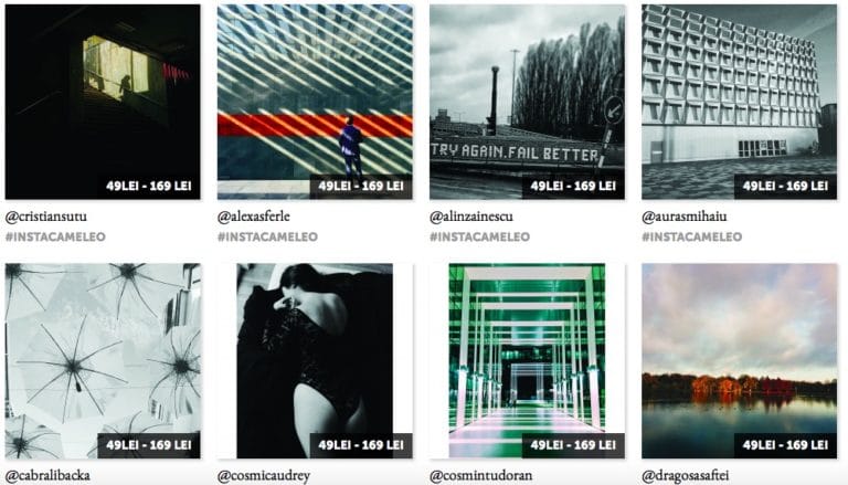 instacameleo - tablouri cu poze de pe Instagram