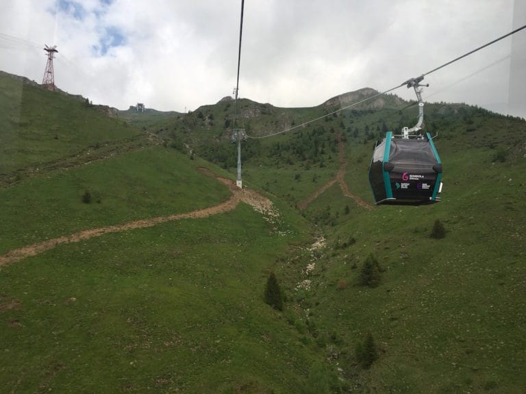 urcare gondola sinaia