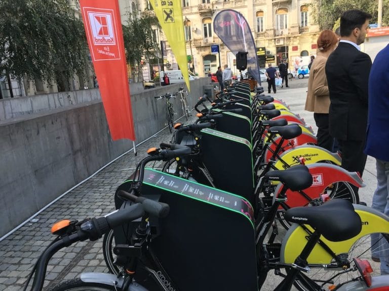 I'Velo Urban, primul proiect de bike-sharing automatizat din București