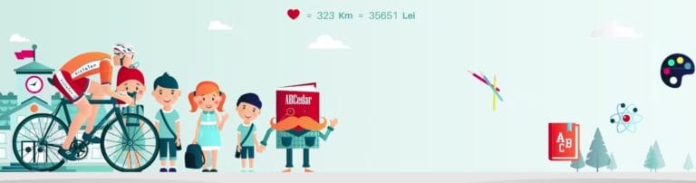ciclaton - donație pentru educație