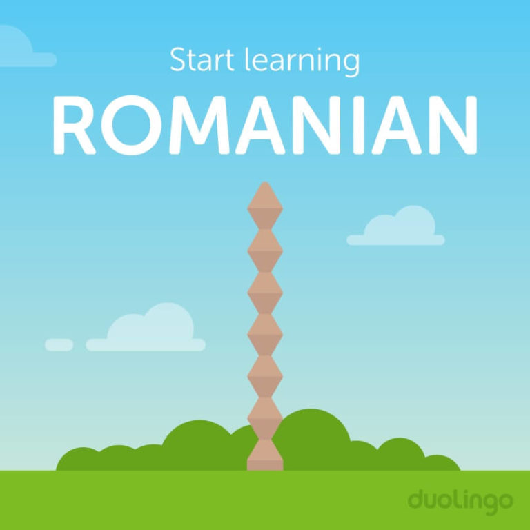 invata limba romana pe duolingo