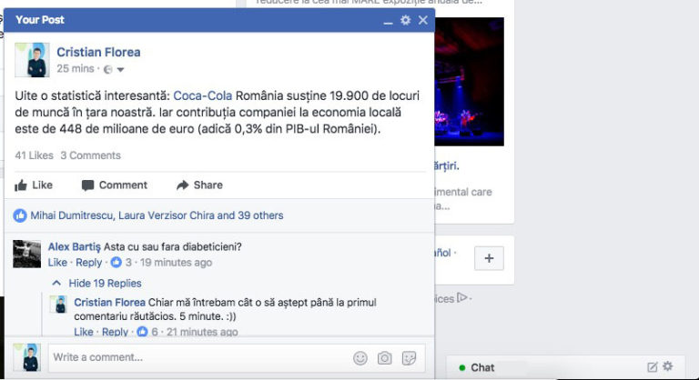 pop-up facebook