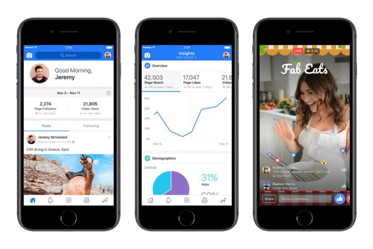 facebook creator app - platformă dedicată creatorilor de conținut video