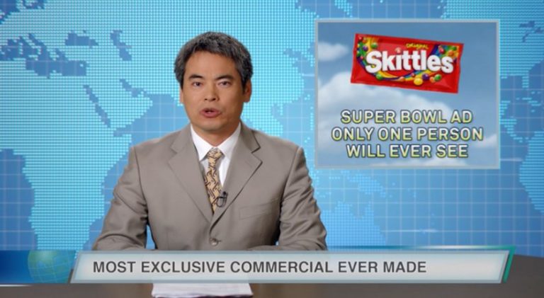 reclama skittles super bowl 2018