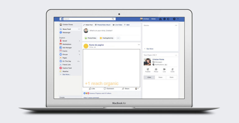 facebook reach organic