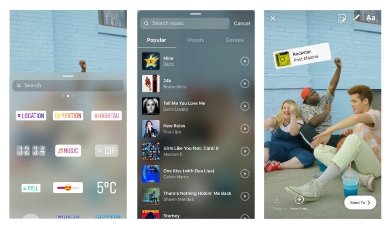 Instagram Music e disponibil acum și în România 19 | Cristian Florea music in stories