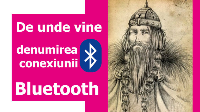 de unde vine denumirea conexiunii bluetooth