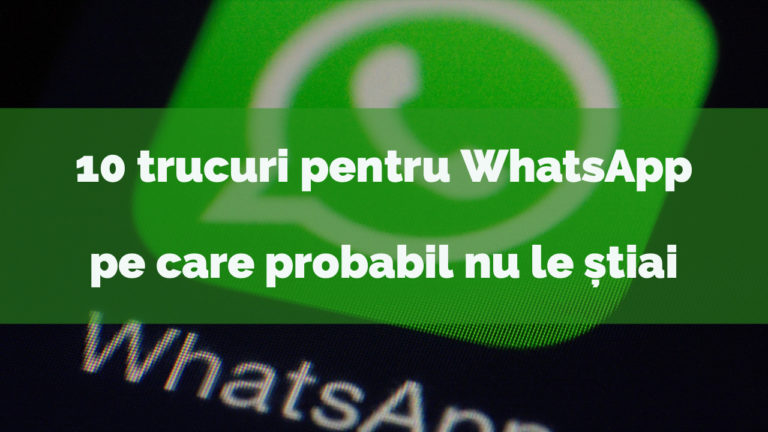 trucuri whatsapp