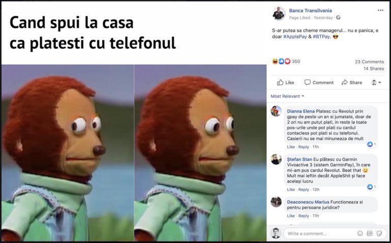 Cum au comunicat băncile lansarea Apple Pay în România 1 | Cristian Florea Cum au comunicat băncile lansarea Apple Pay în România
