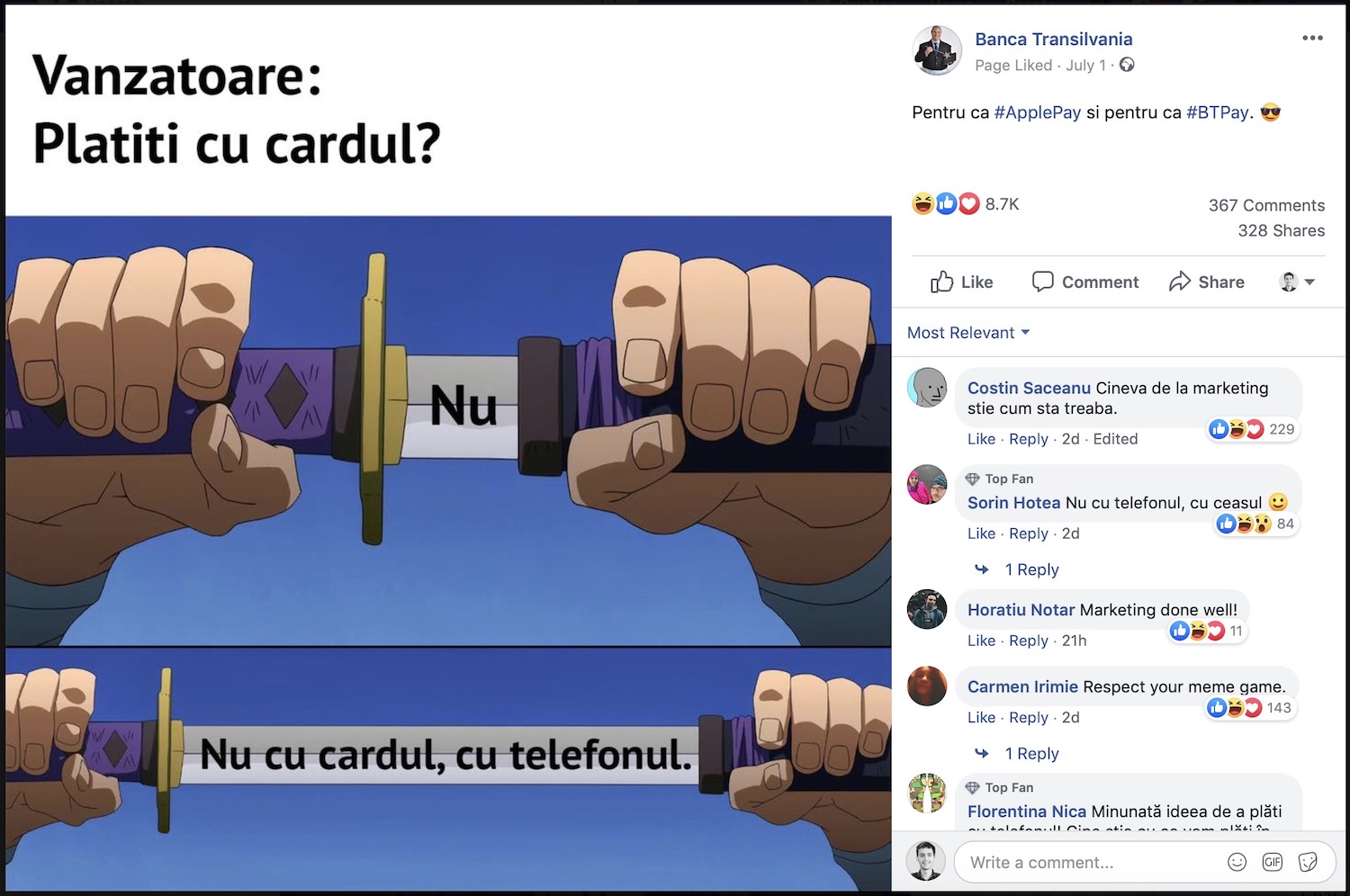 Cum au comunicat băncile lansarea Apple Pay în România
