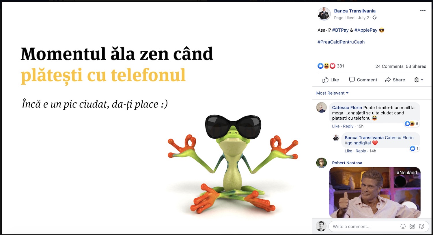 Cum au comunicat băncile lansarea Apple Pay în România