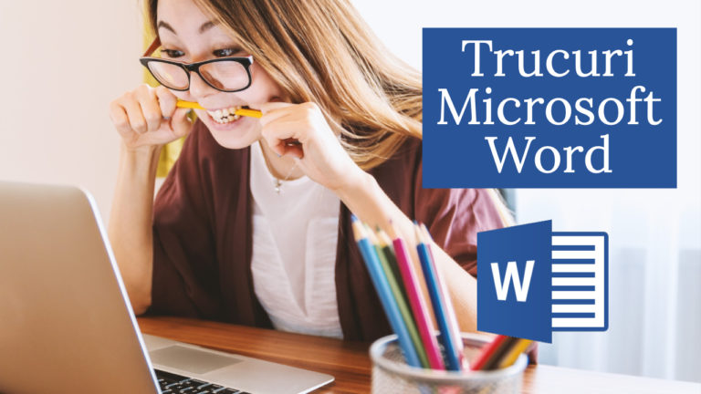 trucuri microsoft word