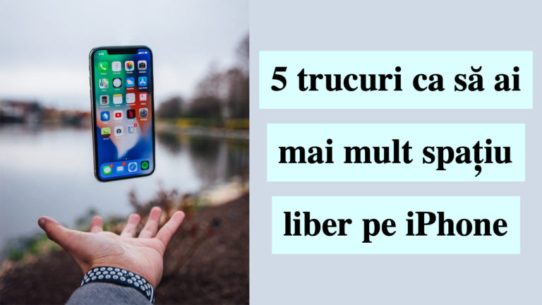 5 trucuri ca să ai mai mult spațiu liber pe iPhone 12 | Cristian Florea 5 trucuri ca să ai mai mult spațiu liber pe iPhone