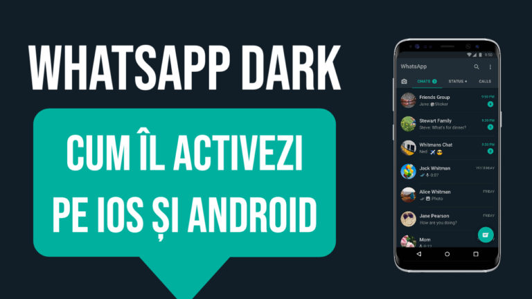 WhatsApp Dark Mode - cum îl activezi pentru iOS și Android