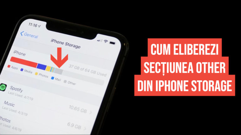 Ce e secțiunea Other din iPhone Storage și cum eliberezi acel spațiu