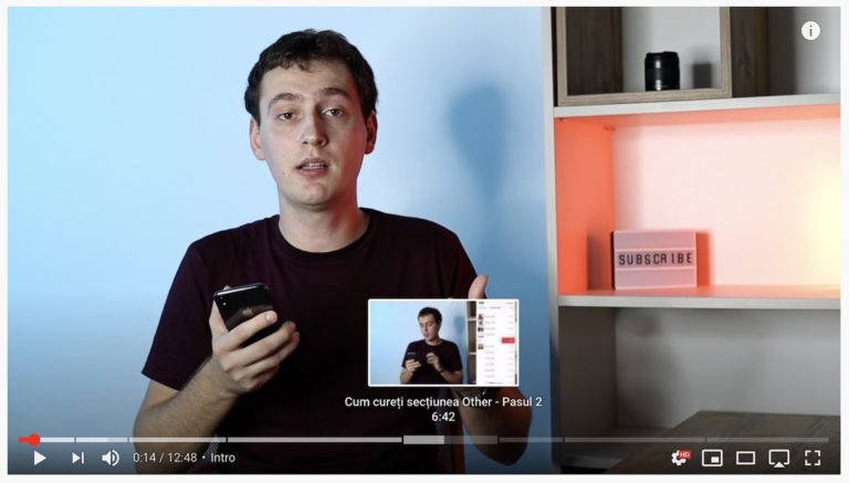 Cum împarți clipurile de pe YouTube în capitole și de ce să faci asta 15 | Cristian Florea
