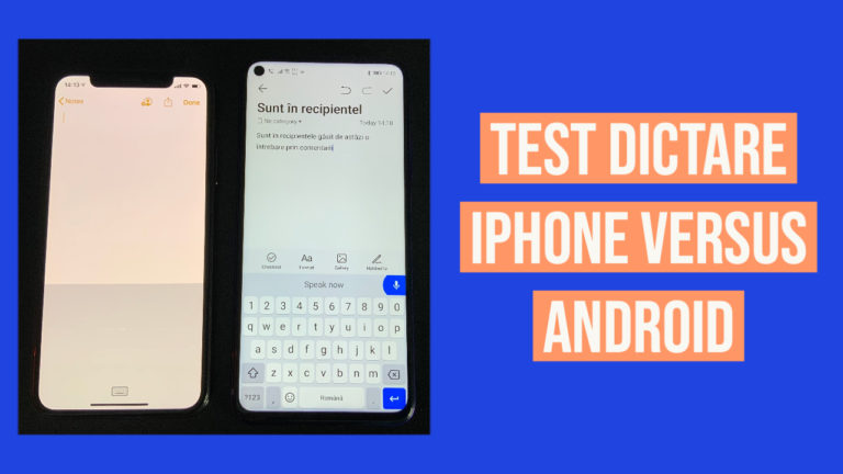 Cât de bine funcționează dictarea de pe iPhone vs Android