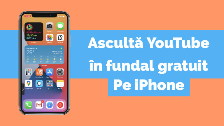 asculta youtube in fundal gratuit