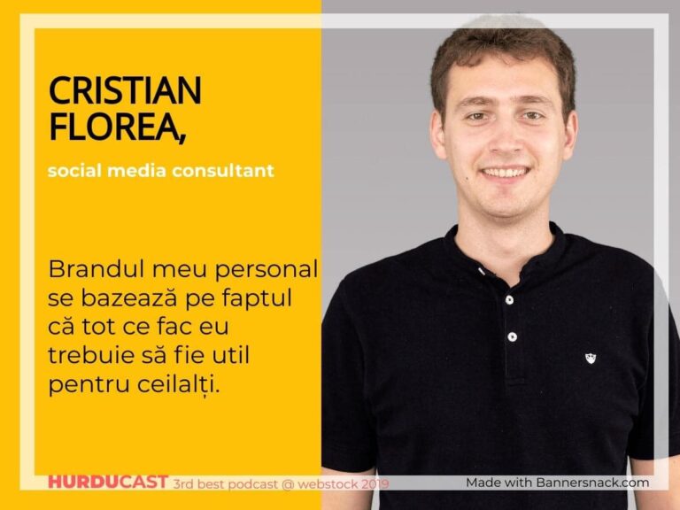 Cristian Florea la HURDUcast | 04.09.2020 13 | Cristian Florea