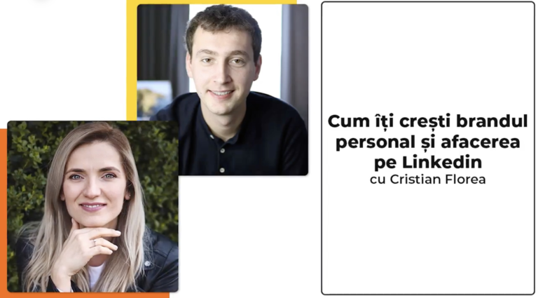 Cristian Florea la The Personal Brand Podcast | 08.12.2020 3 | Cristian Florea