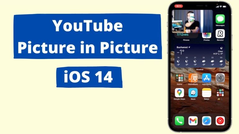 Cum folosești YouTube în modul Picture in Picture în iOS 14 7 | Cristian Florea Picture in Picture pe YouTube