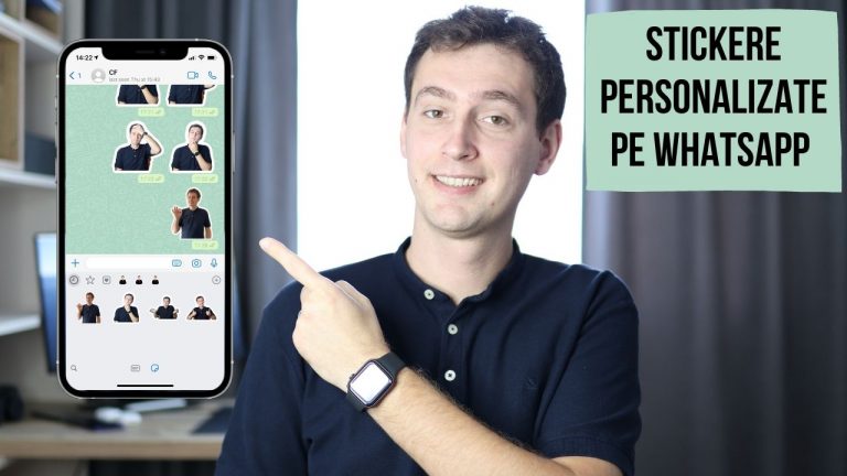 Cum faci stickere personalizate pentru WhatsApp și iMessage 12 | Cristian Florea Stickere personalizate pe WhatsApp