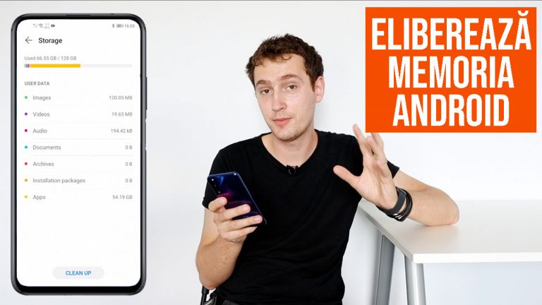 eliberezi spatiu pe android