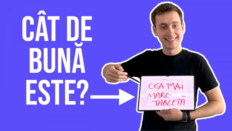 Am testat cea mai mare tabletă din lume | Samsung Galaxy Tab S8 Ultra Review 9 | Cristian Florea
