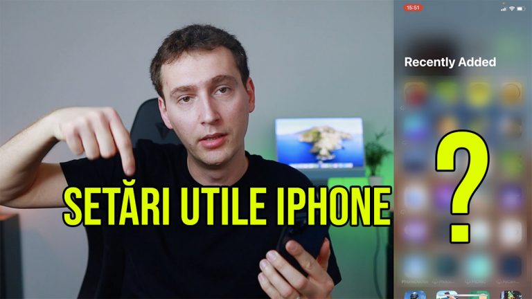 setari utile iphone