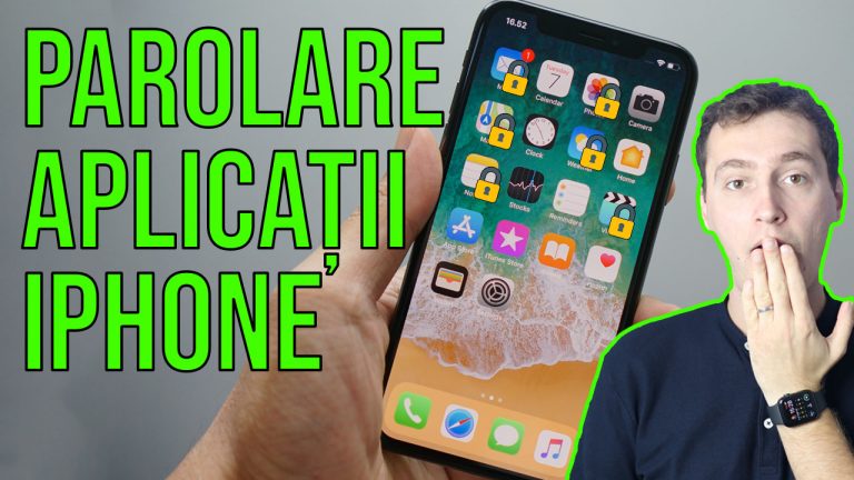 Cum parolezi aplicații pe iPhone 3 | Cristian Florea