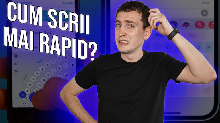 cum scrii mai rapid