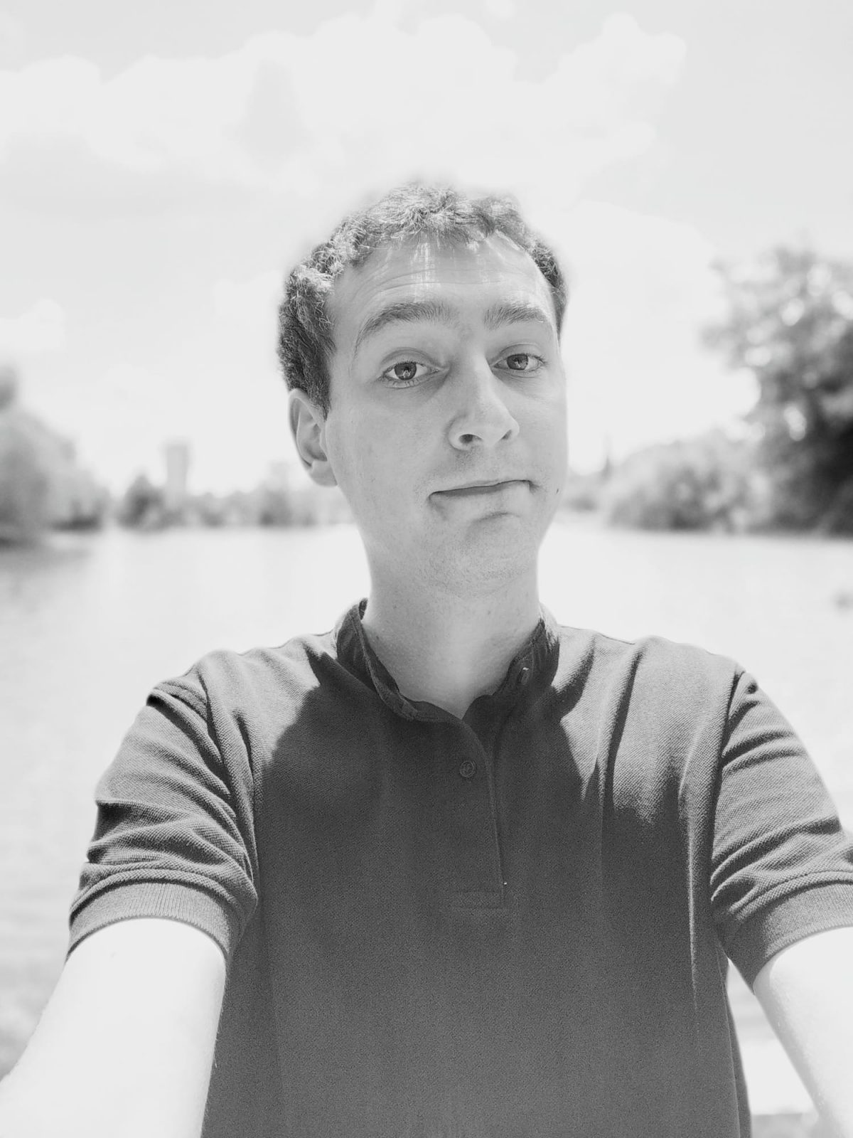 Selife portret alb-negru