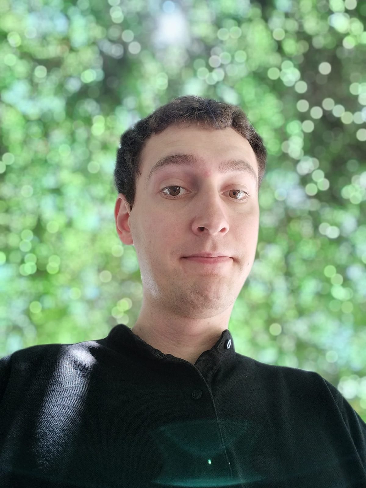 AI Bokeh Flare Portrait