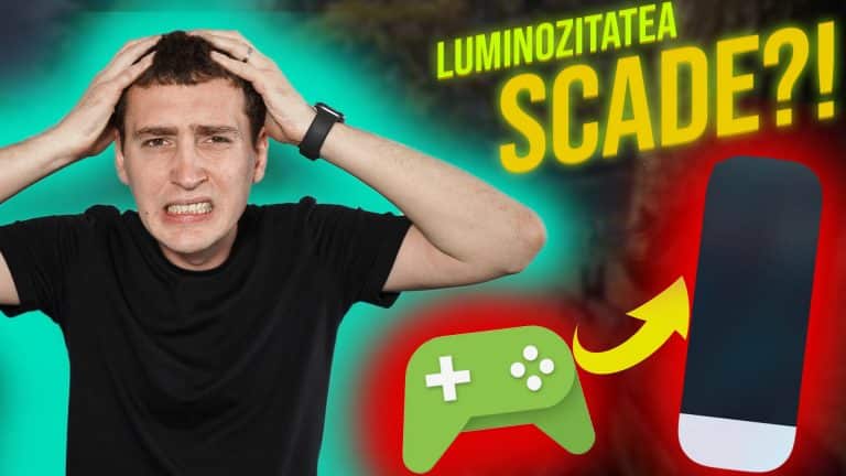 de ce scade luminozitatea telefonului cand te joci