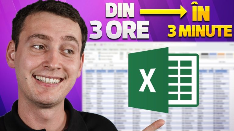 scurtaturi excel