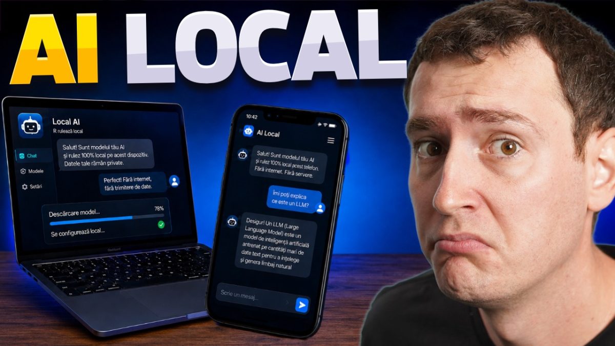 ai local pe telefon si laptop
