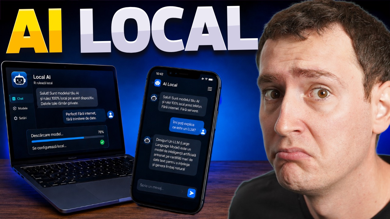 Cum instalezi un AI local pe telefon sau laptop, gratuit și fără internet